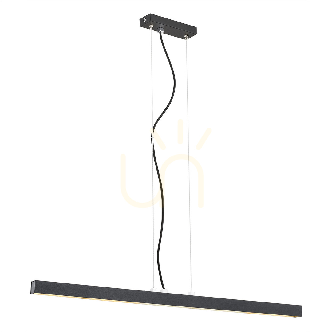 Argon Vermont Black LED Pendant Light 3951