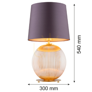 Argon HAMILTON Violet Table Lamp E27 8537 small 6