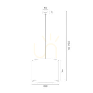 ARGON HILARY White Pendant Lamp 400 mm E27 IP20 4085 small 2