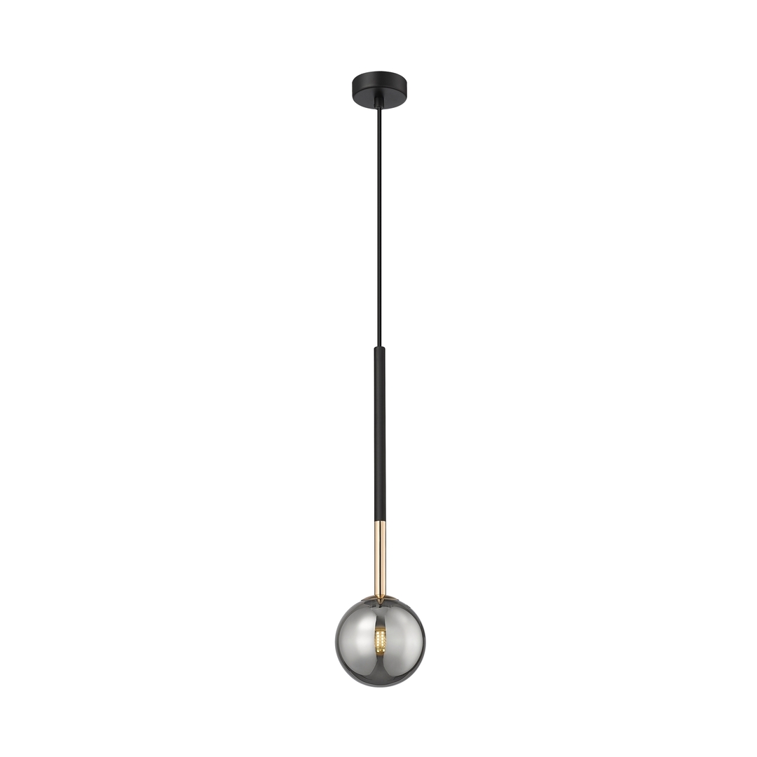 Pendelleuchte Zuma Line ARCTURUS P0574-01F-SDFZ schwarz LED