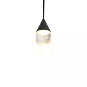 NATA Bathroom Pendant Lamp Black PL0104-BK small 3