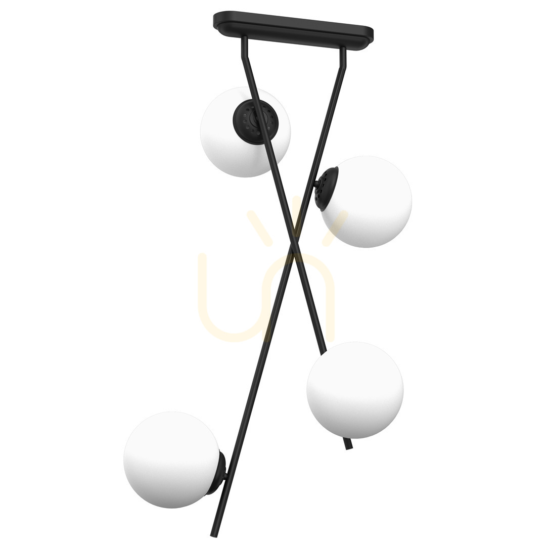 Inter 4x E14 Ceiling Lamp