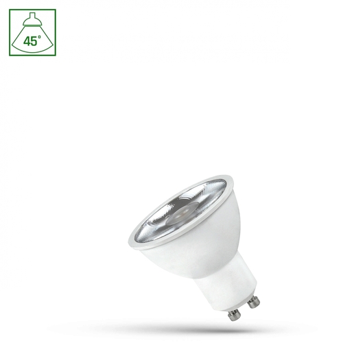 Check Led Gu10 230 V 4.5 W Smd 45st Cw With Spectrum Lens