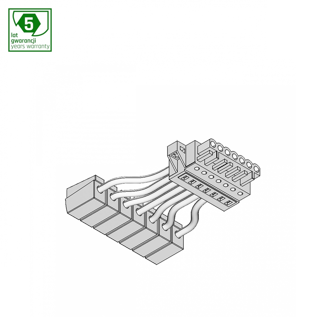 Check Limea Pro Trunking System Connector (Feed In) Female Limea Pro Trunking System Connector (Feed In) Female