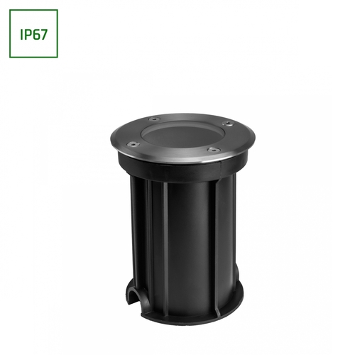 Check Lucca Connect Gu10 250 V Ip67 Fi110x140 Grey Round Ground, Overhead, Transom