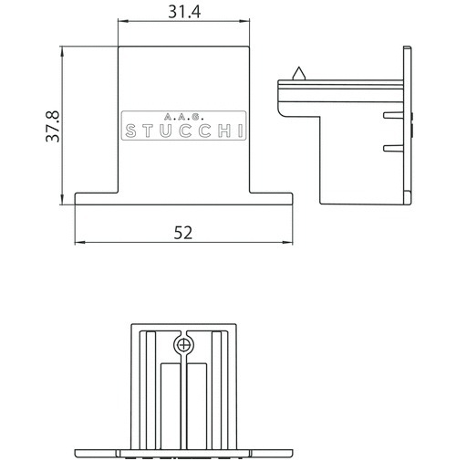 View STUCCHI 9004-R / G stainless steel dowel insert gray STUCCHI 9004-R / G stainless steel dowel insert gray