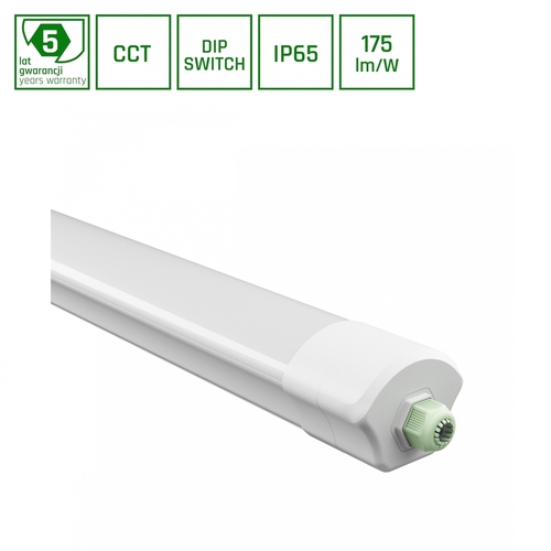 Check Limea Vario Hermetic 1500mm 30/40/50 W Cct 230 V 120st Ip65 Ik08 White 5 Years Warranty.
