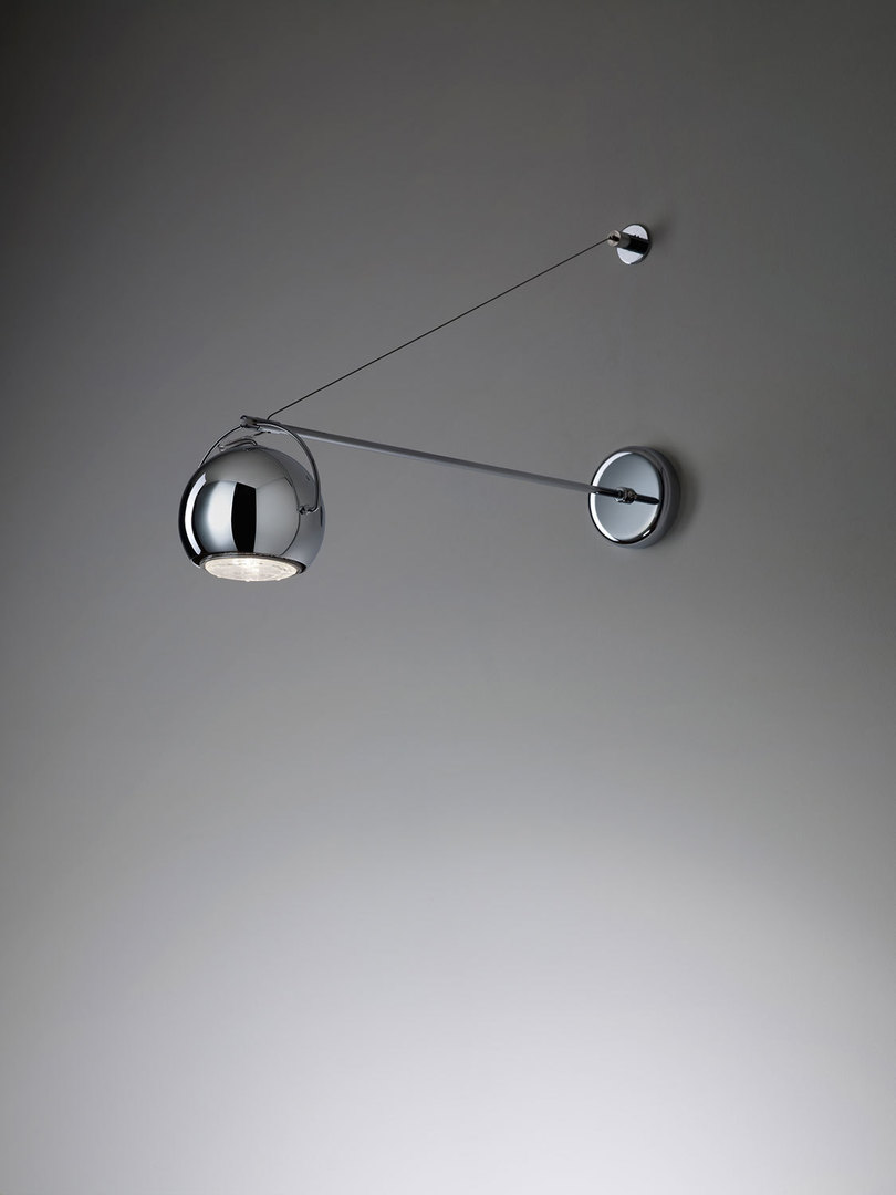 View Fabbian Beluga Steel wall lamp with rope - D57 D05 15 Fabbian Beluga Steel wall lamp with rope - D57 D05 15