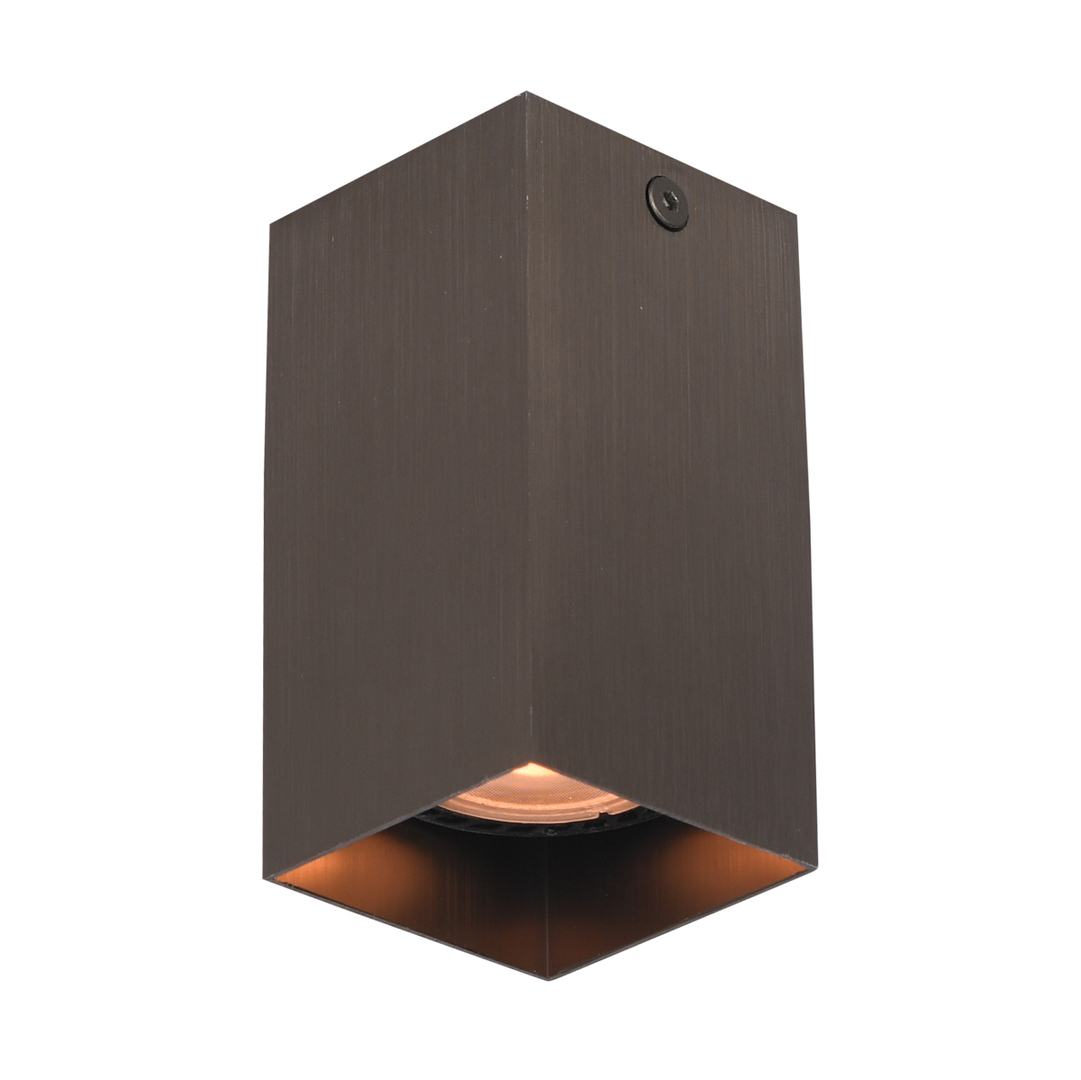 Italux Surface Mounted Lamp Brown Aluminum GU10 10W IP20 CLN-28394-S-BRO