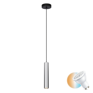 Italux Lopus Aluminum Silver GU10 Pendant Light PND-48930-1-ALU small 0