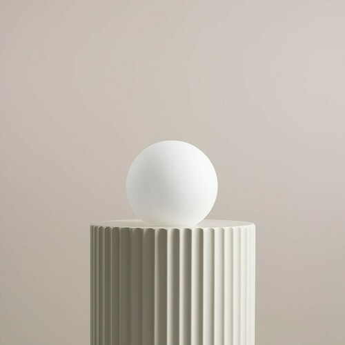 Check Lampshade 20 cm white matte glass Aldex KLOSZ 20 MAT