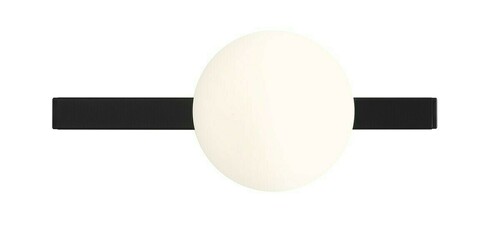 Check Wall Lamp Aldex Garda Black Metal Glass 1099C1