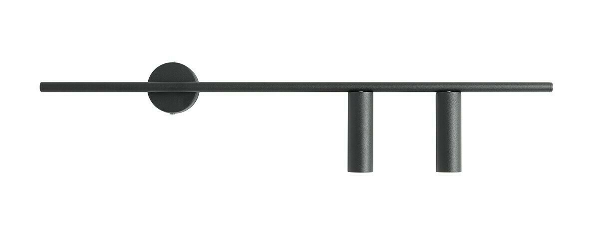 Wall Lamp Aldex Trevo 2 Black Metal 2xGU10 80 cm 1104D1_2