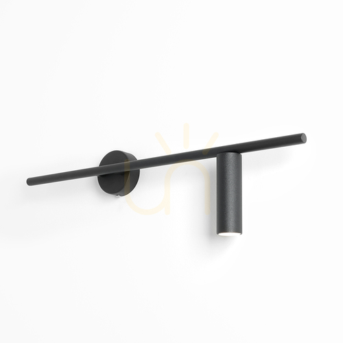 Check Wall Lamp Aldex Trevo Black Metal Right 60 cm 1104C1_2