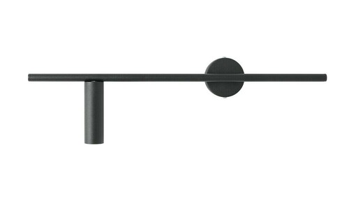 Check Wall Lamp Aldex Trevo Black Metal Left 60 cm 1104C1