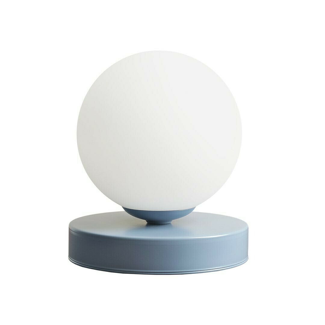 Aldex Desk Lamp Ball Dusty Blue Metal 14 cm 1076B16_S