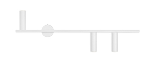 Aldex Trevo White 3-Light Wall Sconce 81 cm 1104Y_2 small 0