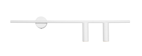 Check Aldex Trevo Wall Lamp White Metal 2xGU10 80 cm 1104D_2