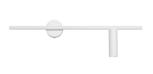 Aldex Trevo Wall All White wall light, right-hand, matt white, 60 cm, GU10 mini 1104C_2 small 0