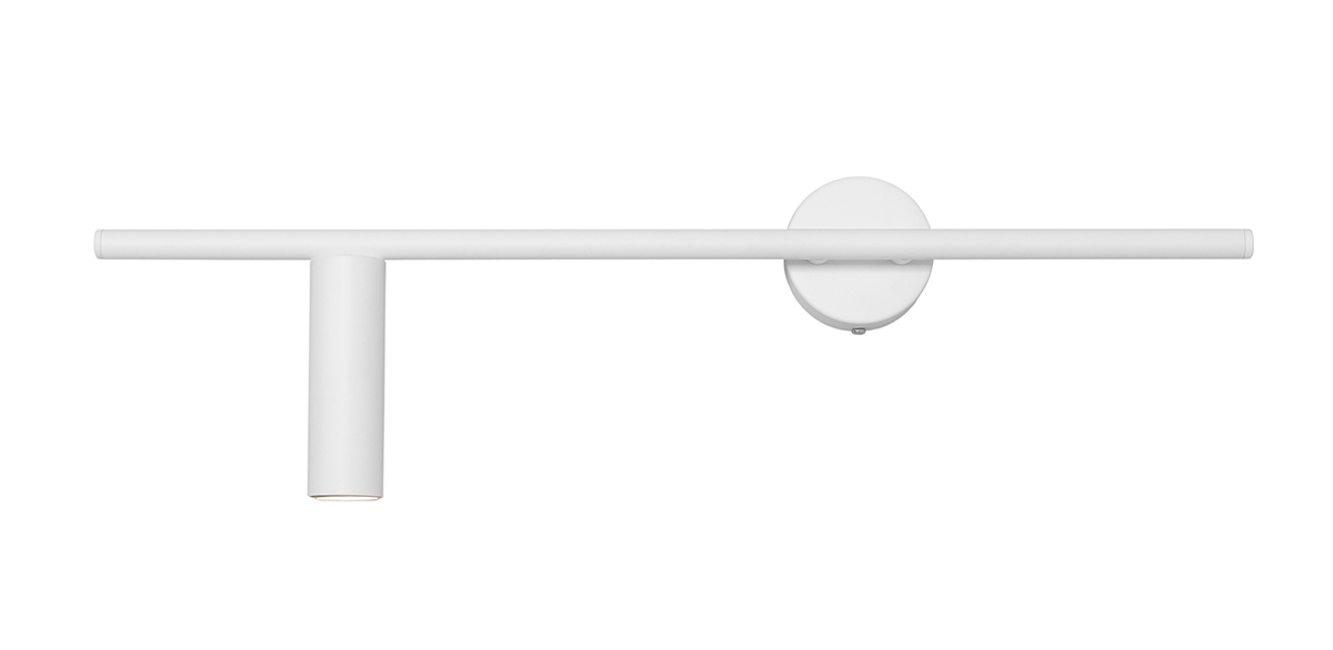 Aldex Trevo Wall Lamp White Metal GU10 60 cm 1104C