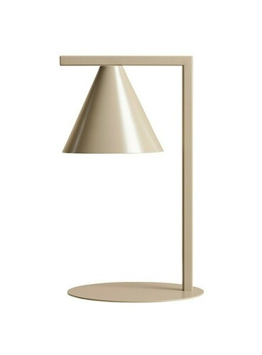 Check Desk Lamp Aldex Form Beige Metal 40 cm 1x10W 1108B17