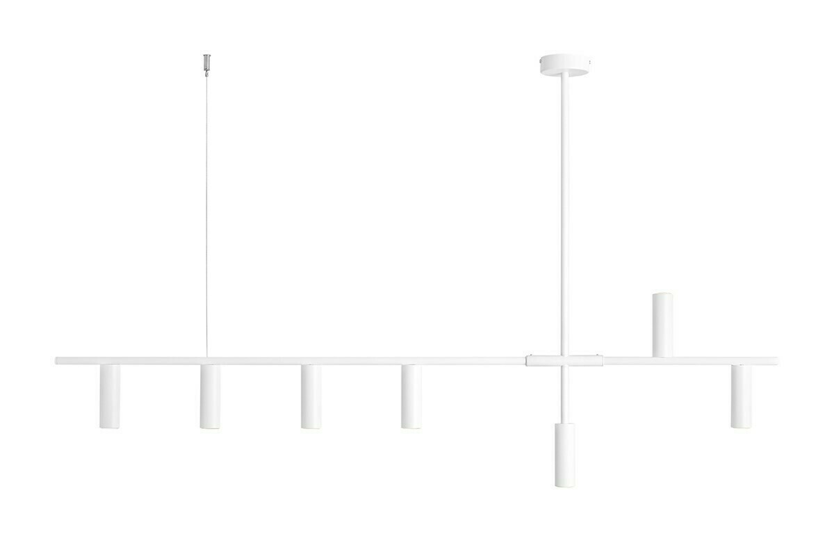 Aldex Trevo 7 White Metal Pendant Light 1104T