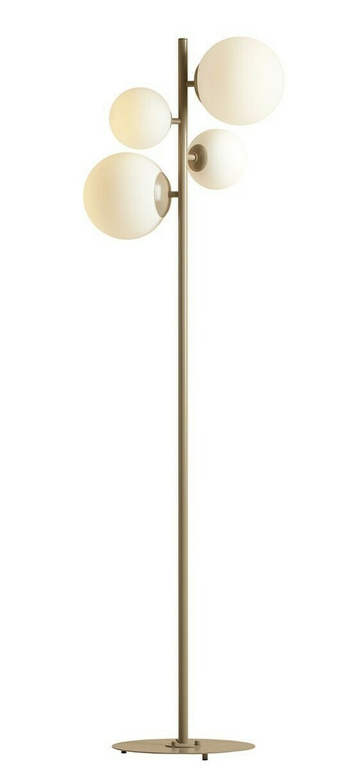 Standing Lamp Aldex Bloom Beige Metal Glass 161 cm 4-Light 1091A17