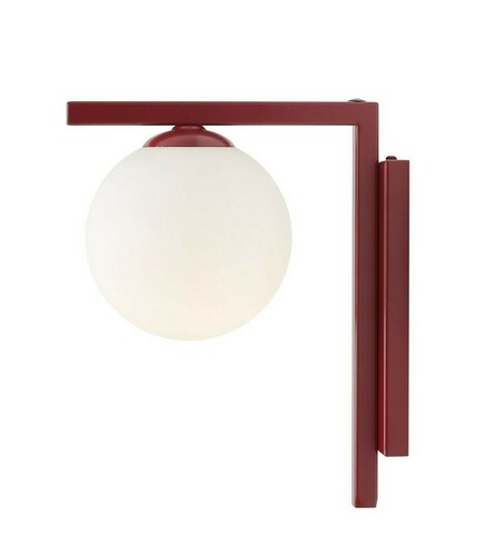 Check Wall lamp Aldex Zac Red Wine 14 cm metal glass 1038C15_2