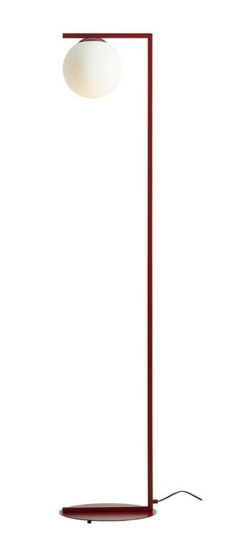 Standing Lamp Aldex Zac Red Wine Metal Glass 168 cm 1038A15_1