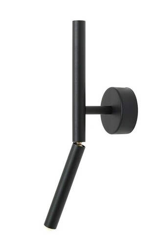 Check Black Metal Wall Lamp Aldex Stick 1084C1