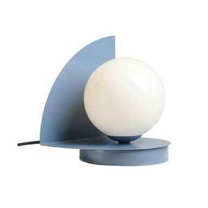 Desk Lamp Aldex Loop Dusty Blue Metal Glass 1125B16 small 0