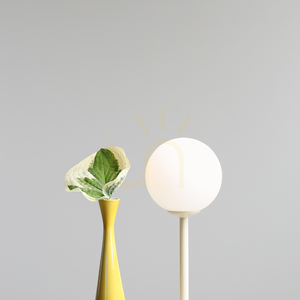 Aldex Pinne cream table lamp E14 35 cm 1080B9 small 2