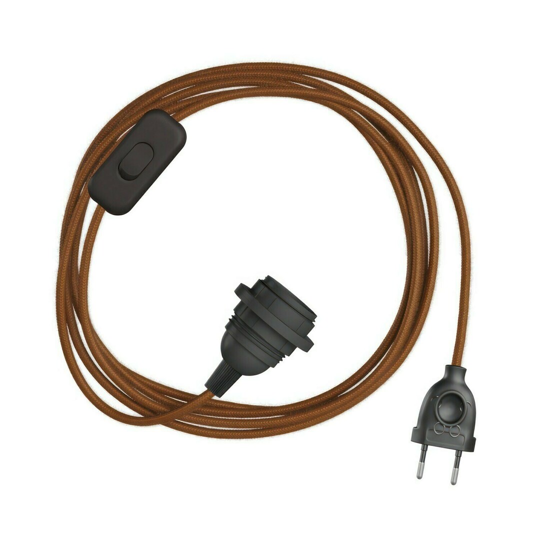 Check Brown Creative-Cables Pendant Lamp CAPL20396v2798. Brown Creative-Cables Pendant Lamp CAPL20396v2798.