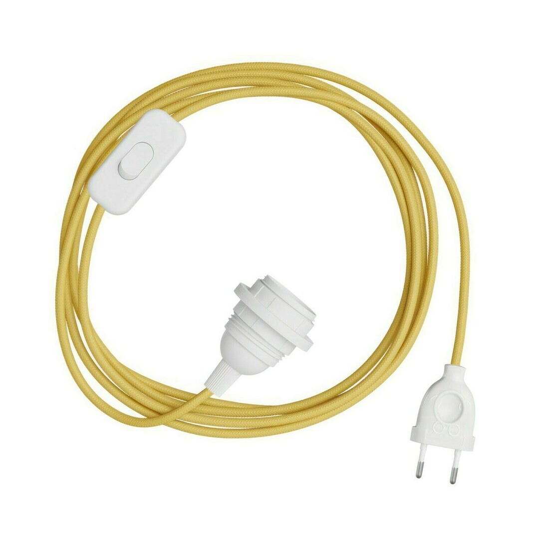 Check yellow Creative-Cables Pendant Lamp CAPL20396v27812 yellow Creative-Cables Pendant Lamp CAPL20396v27812