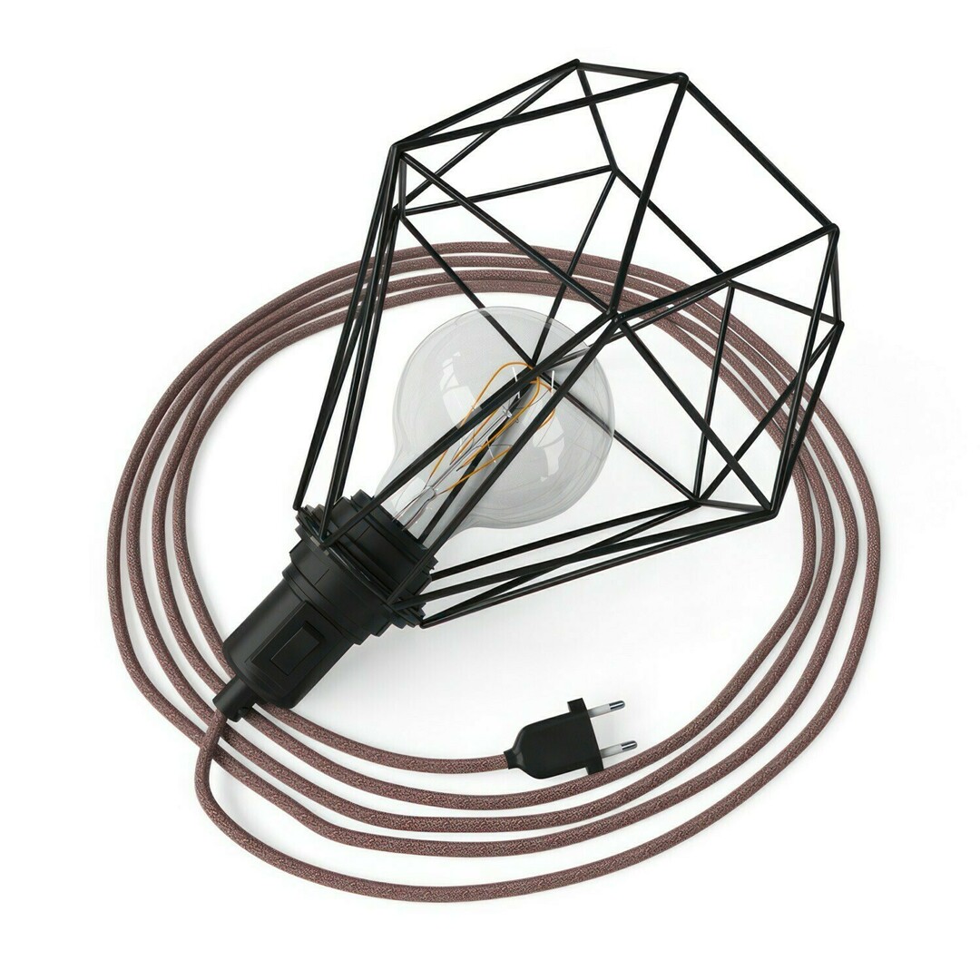 Check Black Creative-Cables Pendant Lamp CAPL20417v28282. Black Creative-Cables Pendant Lamp CAPL20417v28282.