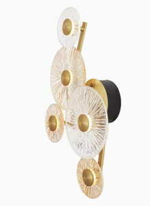 Wall Light Max Light Allure W0357 5-Light Matt Gold LED 3000K 1 Wall Light Max Light Allure W0357 5-Light Matt Gold LED 3000K small 1