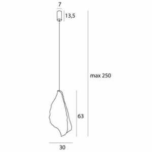 Pendant Light Max Light Concha P0540 White 30 cm LED 8W 3 Pendant Light Max Light Concha P0540 White 30 cm LED 8W small 3