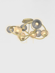 8-Light Ceiling Lamp. METZ - Aviano Premium small 0