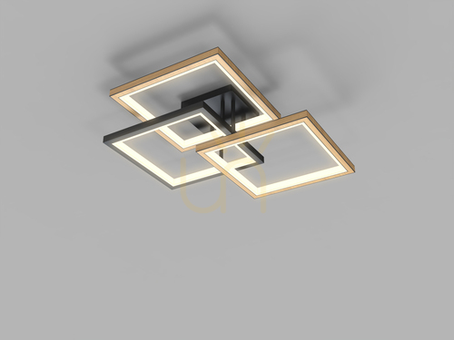 Check MATERA - Aviano PREMIUM three square ceiling lamp.