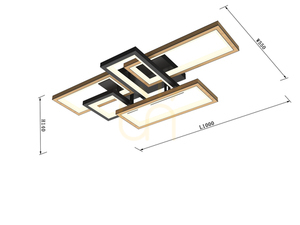 MATERA - Aviano PREMIUM ceiling lamp five. small 4