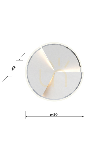 Check Modern wall lamp TRAPANI - Aviano Premium