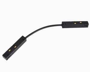 Busbar Connector Max Light MAX MA0003 Black for 2 Rails with Angle Bracket small 0