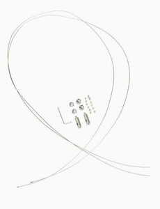 Hanging Cable Set Max Light MAX MA0008 Black Steel 150 cm for Magnetic Surface Rail small 0