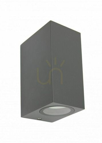 Check Outdoor Wall Lamp SU-MA MINI 5002 DG Dark Gray 2-Light LED