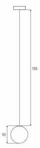 Pendant Light Max Light MAX M0017Z Zigbee Black 10 cm LED 2 Pendant Light Max Light MAX M0017Z Zigbee Black 10 cm LED small 2