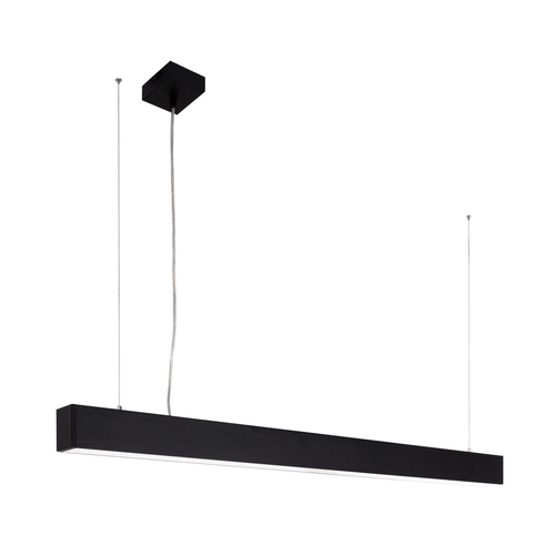 Check Italux Traversi RX Suspended LED Pendant Light Black 114 cm 4000K PRD-5470-114-BK-840-PN