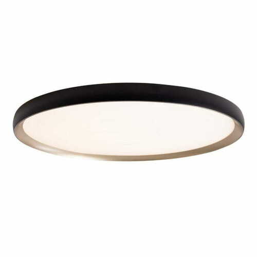 Check Plafon Max Light VIK C0237 LED 45W 48 cm czarno-złoty 3000K