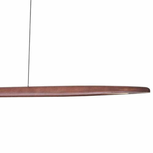Check Pendant Light Max Light Woody P0598 Dark Wood LED 3000K 25W