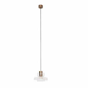 Pendant Light Max Light Signature C P0532 Brass Transparent Glass LED 8W 3000K small 0