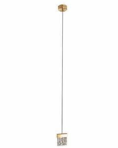 Pendant Light Max Light Vetro P0573D Brushed Gold LED 13 cm 0 Pendant Light Max Light Vetro P0573D Brushed Gold LED 13 cm small 0
